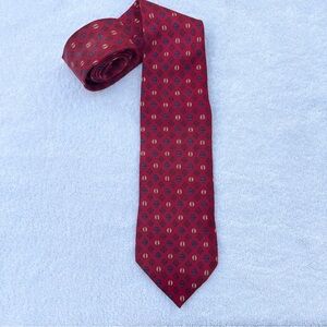 Joseph Abboud Red Silk Tie